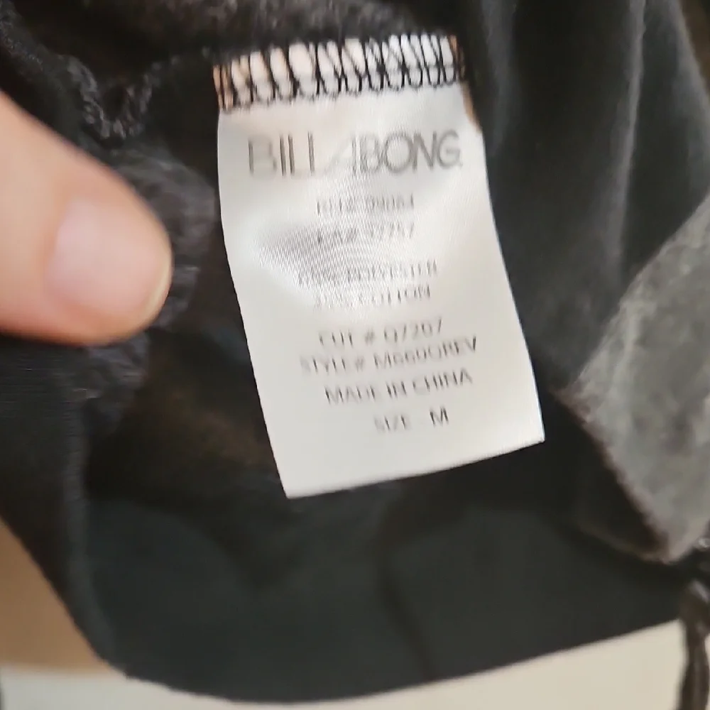 Billabong Charcoal and Black Zip-Up Hoodie - Picture 10 of 11